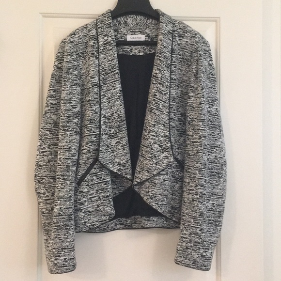 Calvin Klein Jackets & Blazers - Calvin Klein Draped-front Blazer